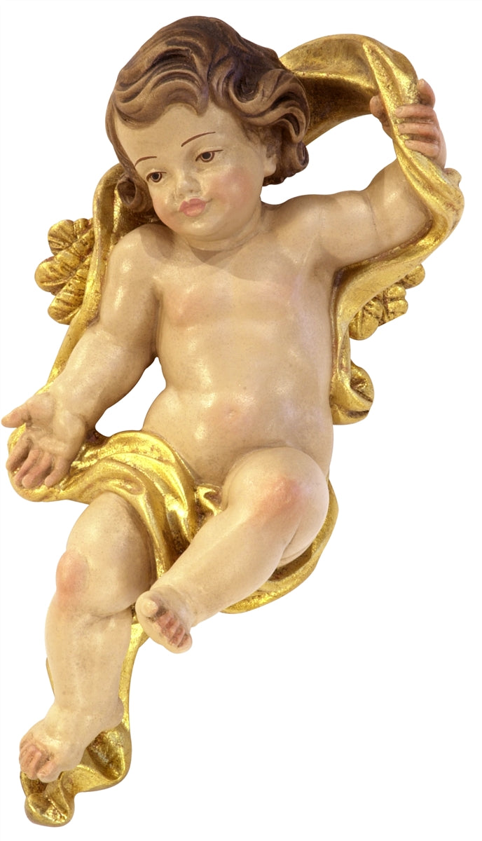 Putto mit Schleife-links