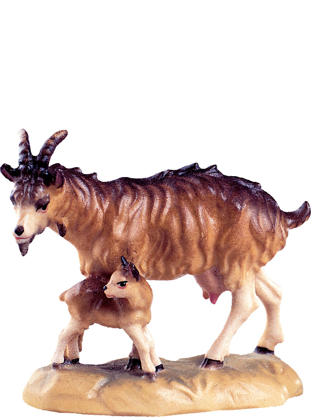 Ziege mit Kitz D.K.