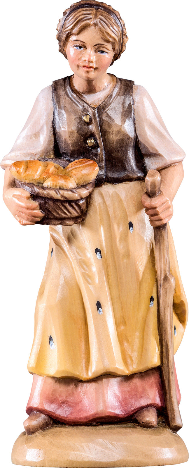 Hirtin mit Brot T.K.
