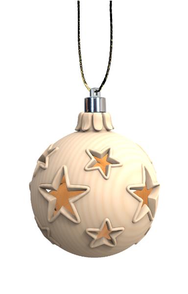 Weihnachtskugel Sterne LED