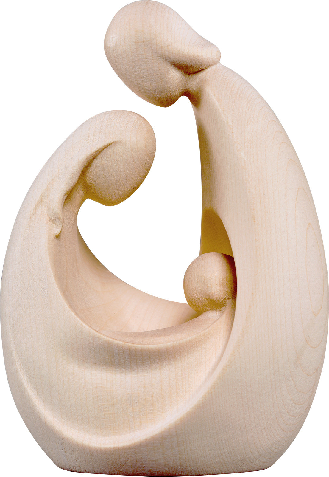 Krippengruppe Art-Deco Ahorn