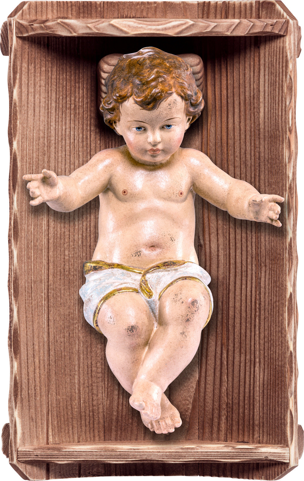 Jesukind mit Wiege