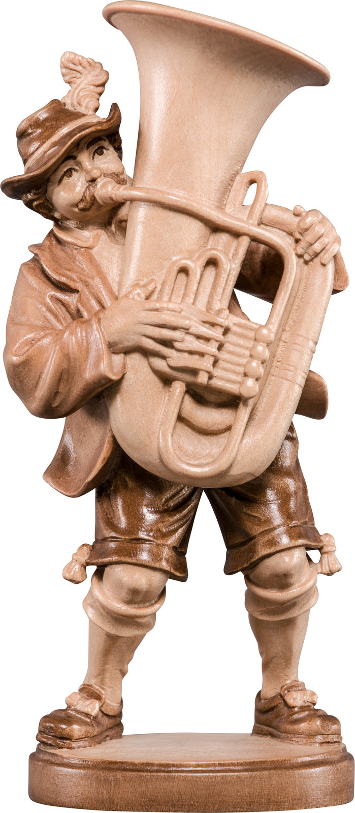 Musikant mit Tuba
