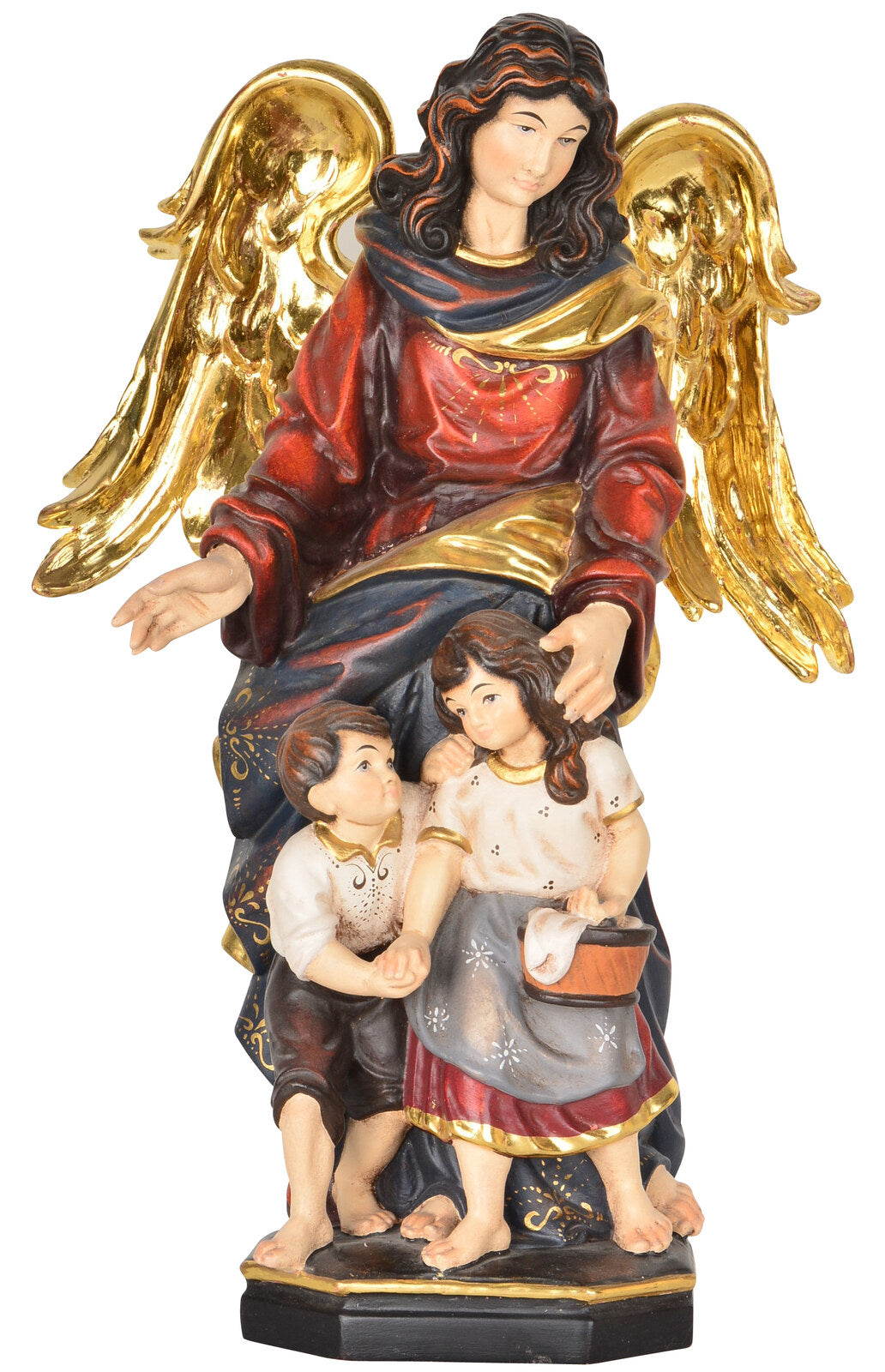 Schutzengel mit 2 Kindern