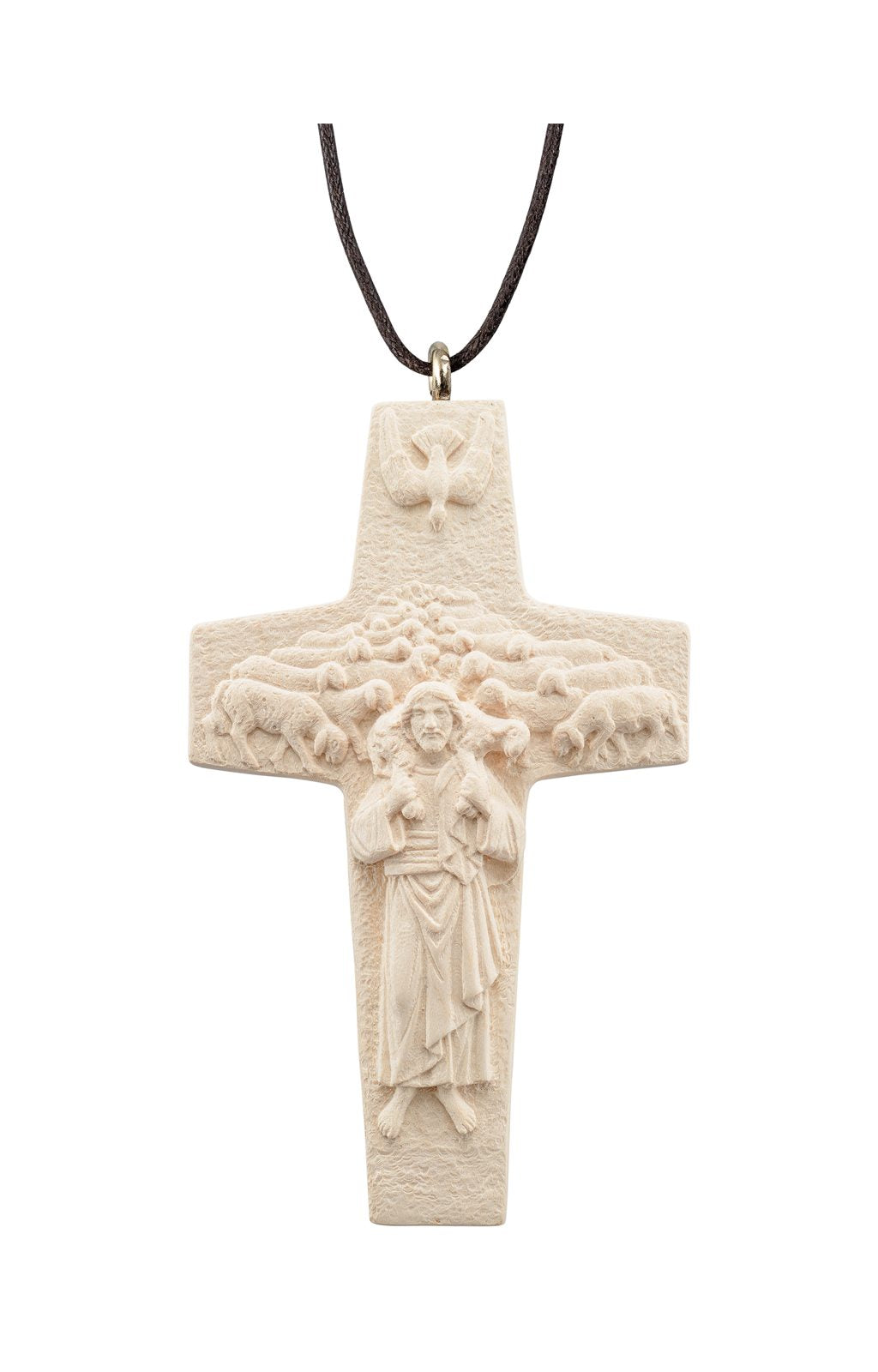 Halsband + Kreuz Der Gute Hirte