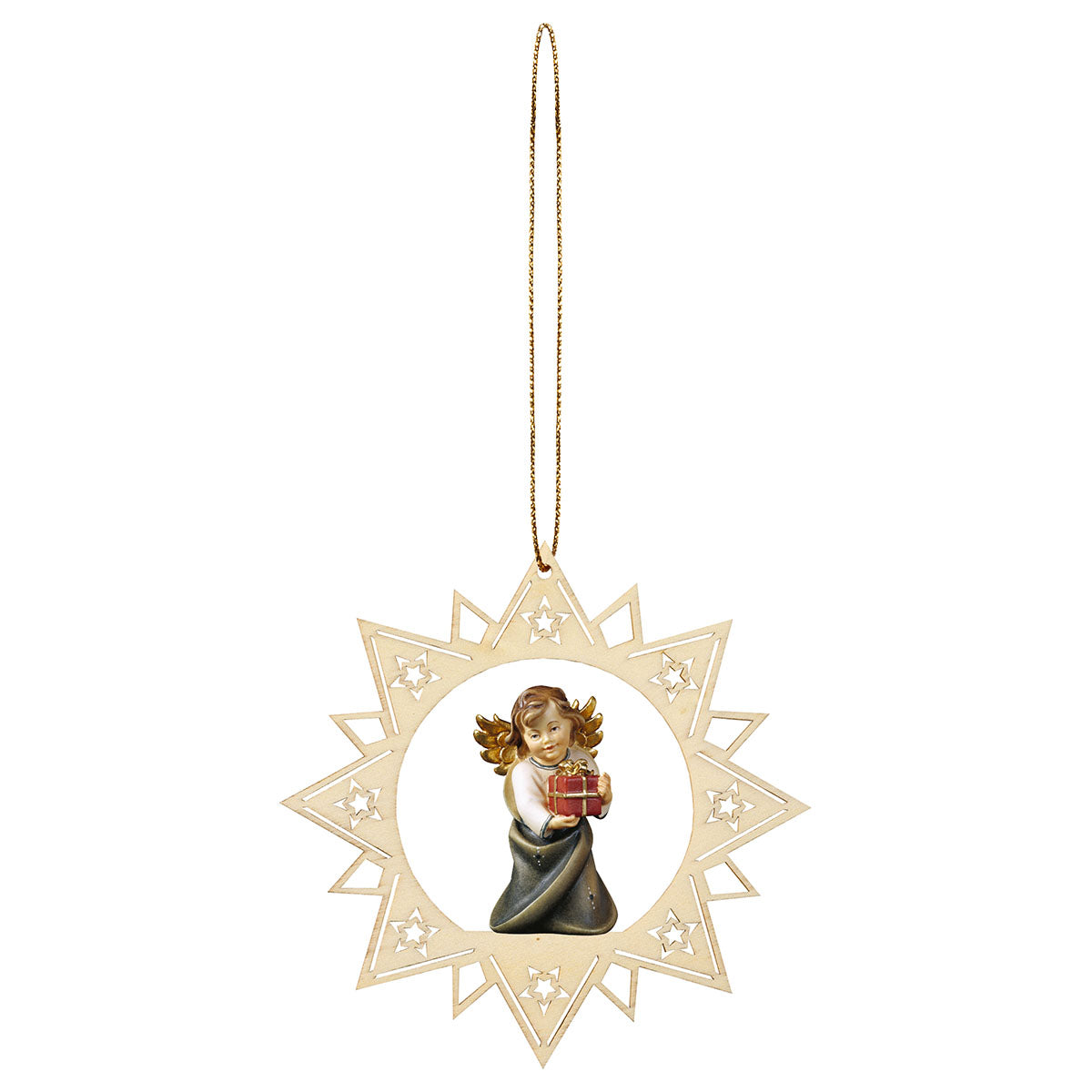 Herzengel mit Geschenk Sternchen Stern