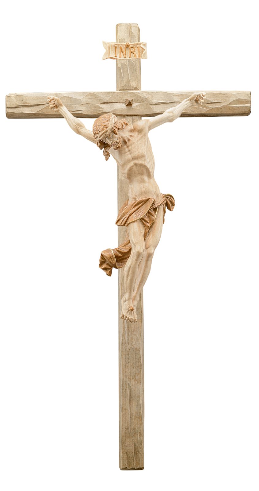 Christus barock mit geradem Kreuz
