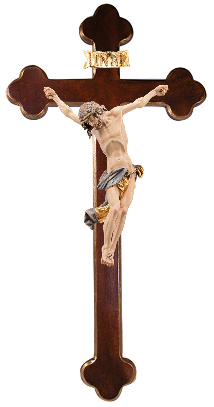 Christus barock mit Kreuz barock