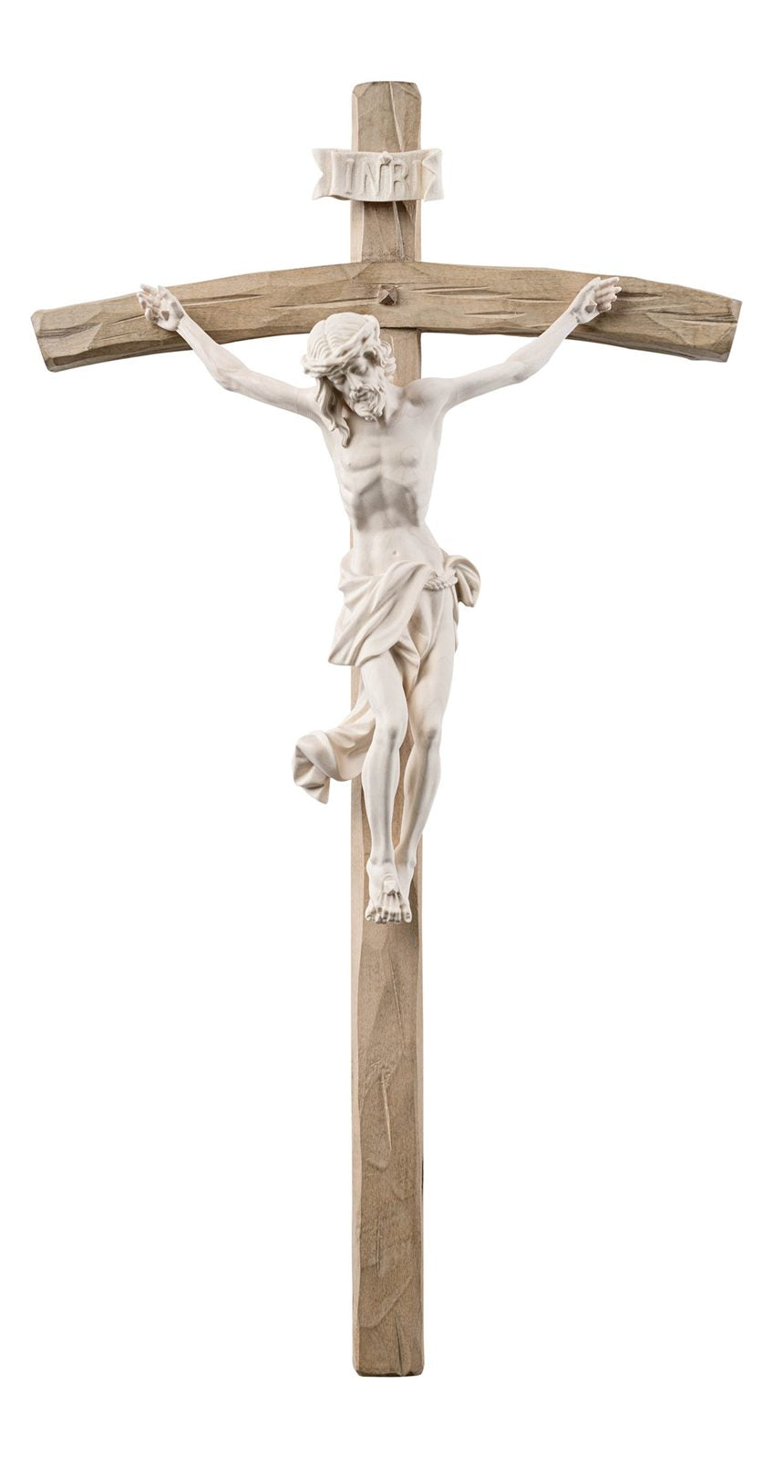 Christus Benedikt mit Kreuz gebogen