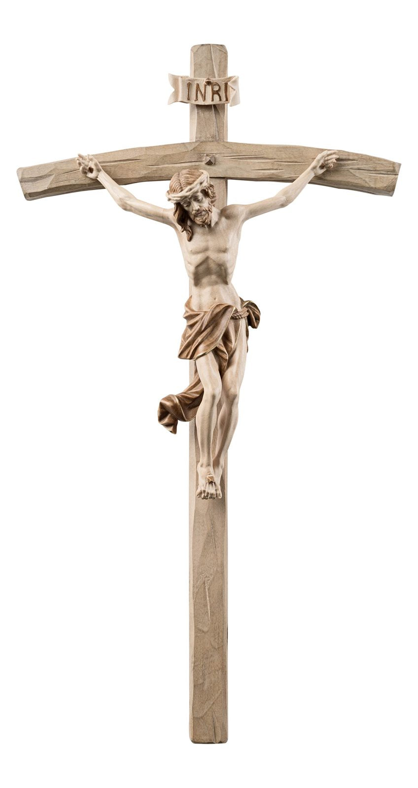 Christus Benedikt mit Kreuz gebogen