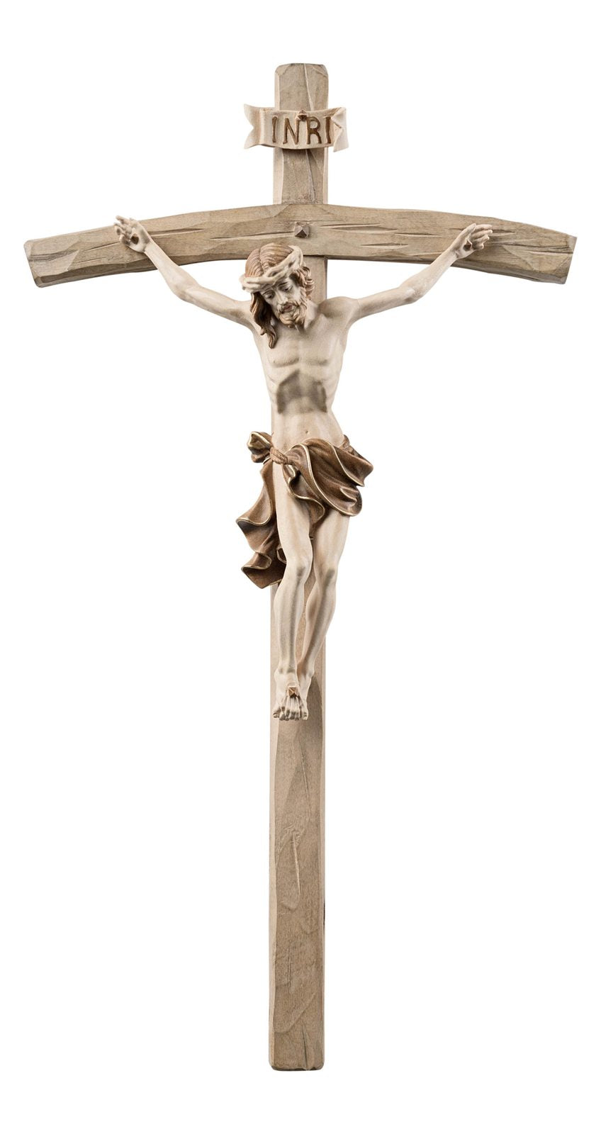 Christus Insam mit Kreuz gebogen