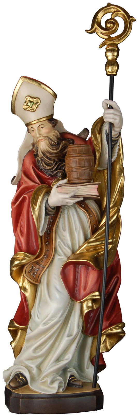 Hl. Rupert von Salzburg mit Buch und Salzfass