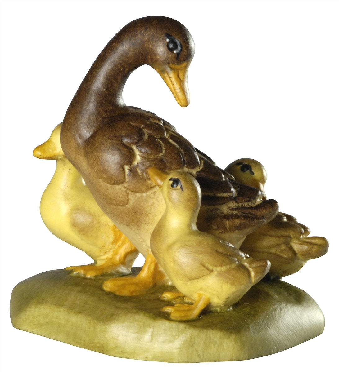 Ente Kopf hinten mit 3 Jungen