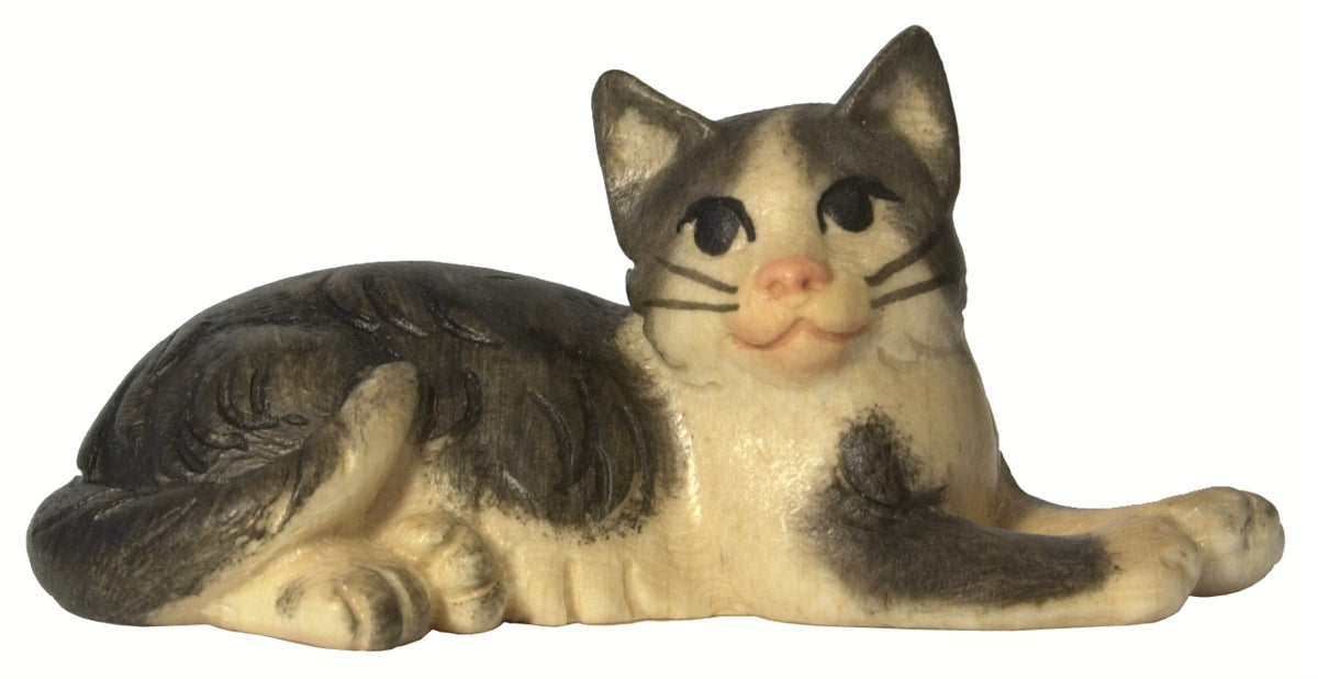 Katze liegend