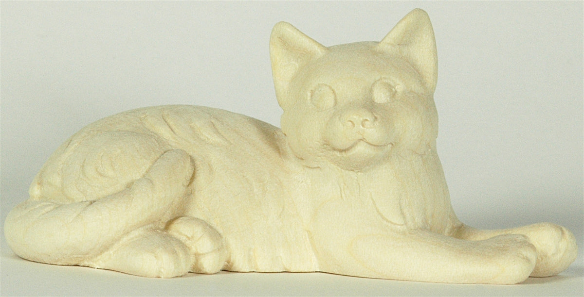 Katze liegend