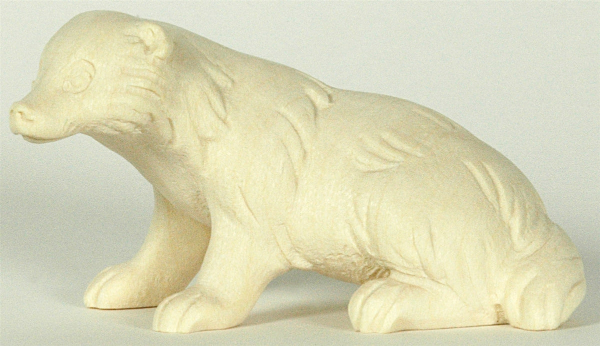 Dachs sitzend