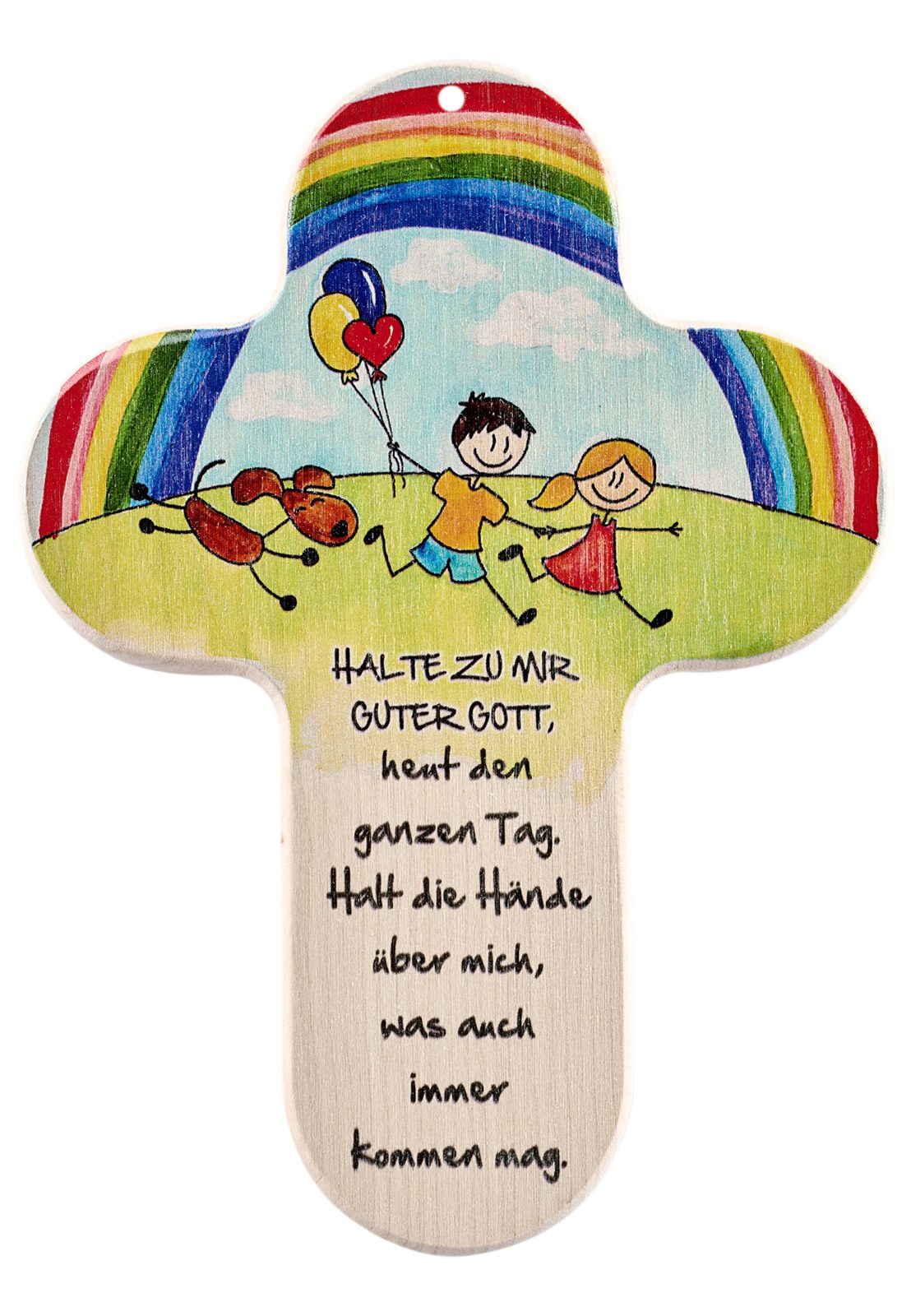 Kinderkreuz HALTE ZU MIT GUTER GOTT