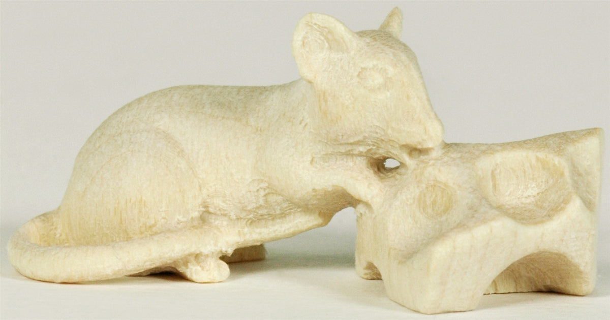Maus mit Käse