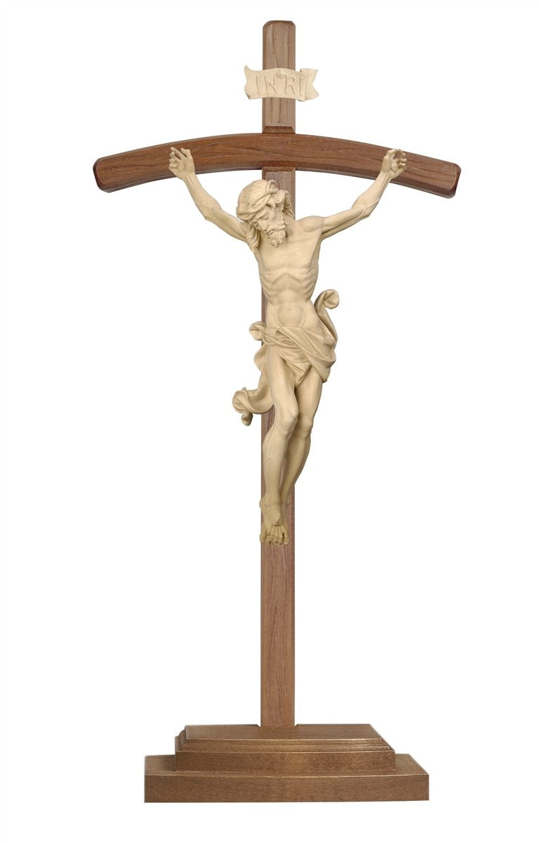 Christus Leonardo Stehkreuz gebogen