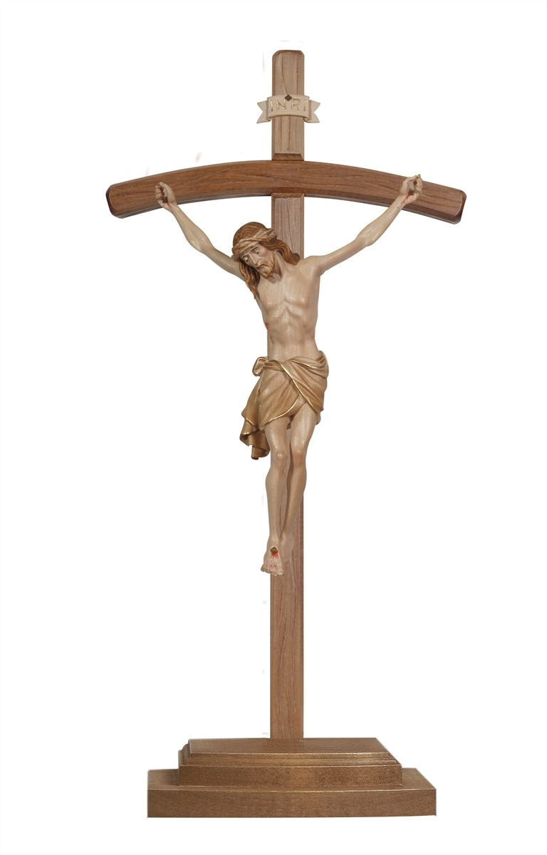 Christus Siena Stehkreuz gebogen