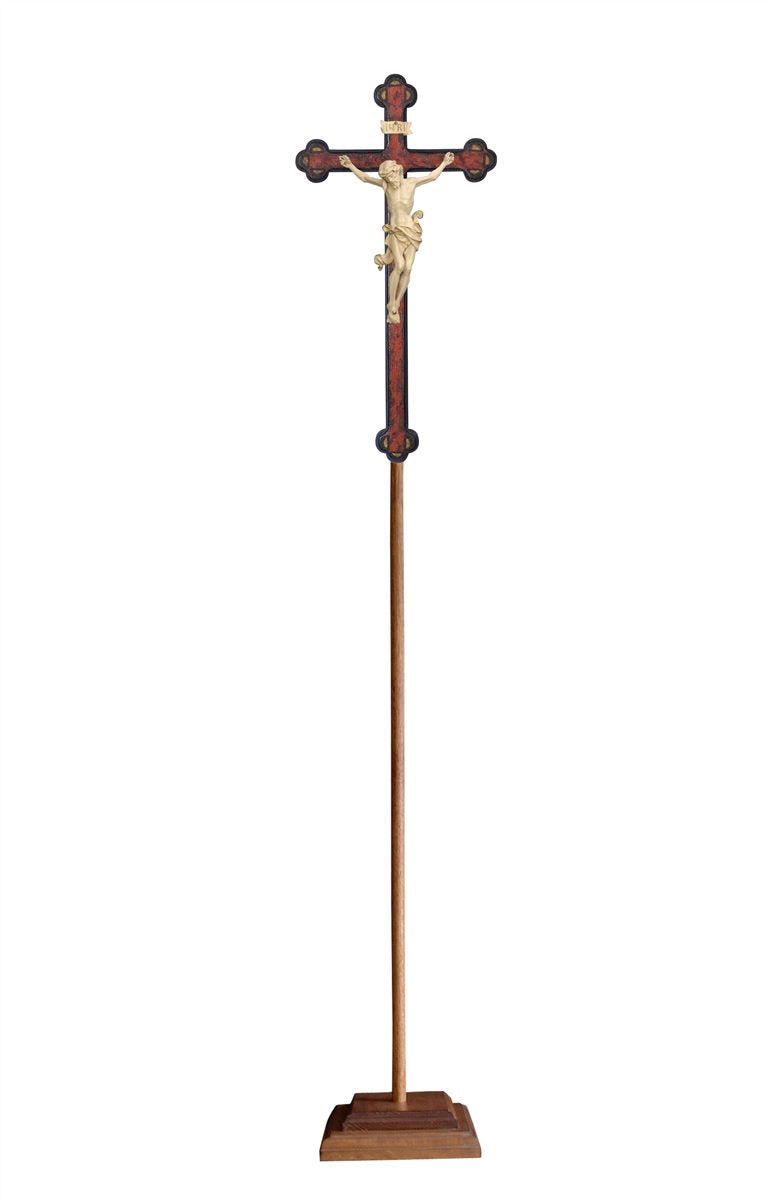 Prozessionskreuz Leonardo Balk.antik alt Barock