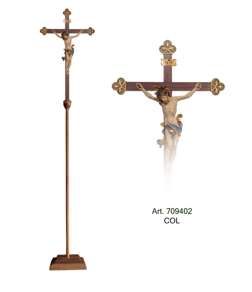 Prozessionskreuz Leonardo Balken Barock