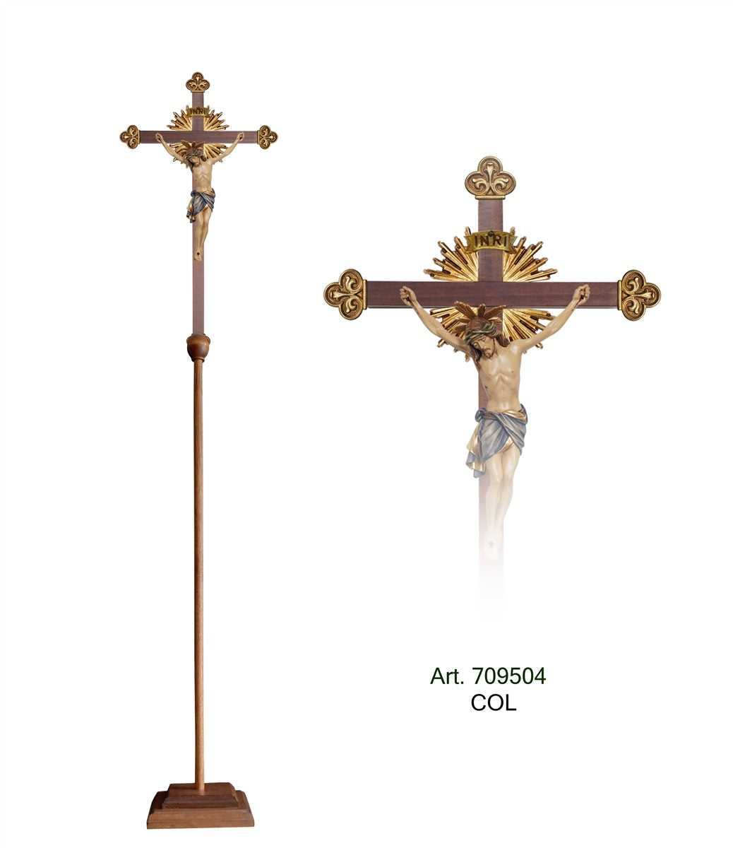 Prozessionskreuz Siena Balken Barock