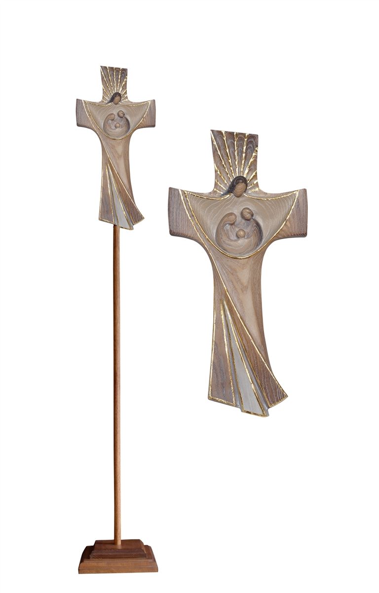 Prozessionskreuz + Familienkreuz Rustico