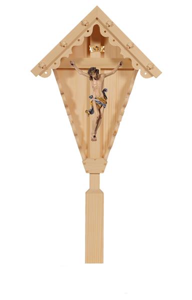 Chistus Leonardo auf Feldkreuz zum Hängen hell