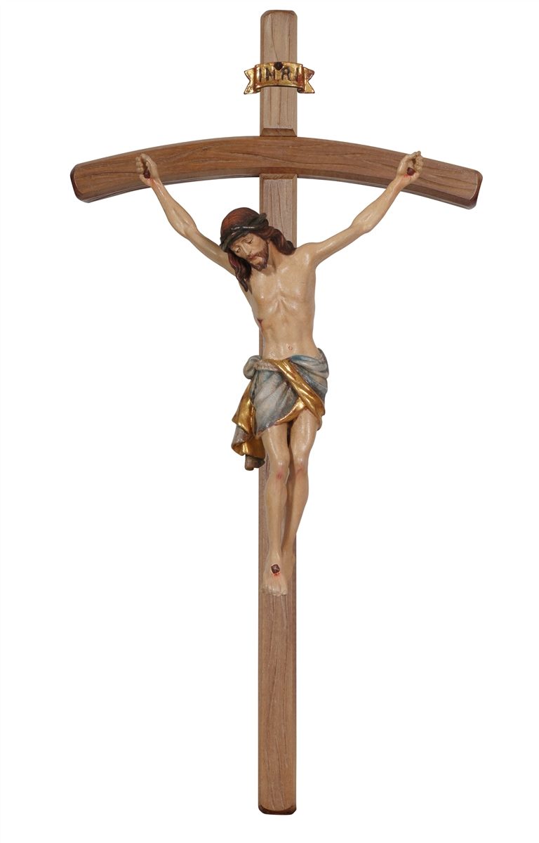 Christus Siena Balken gebogen dunkel