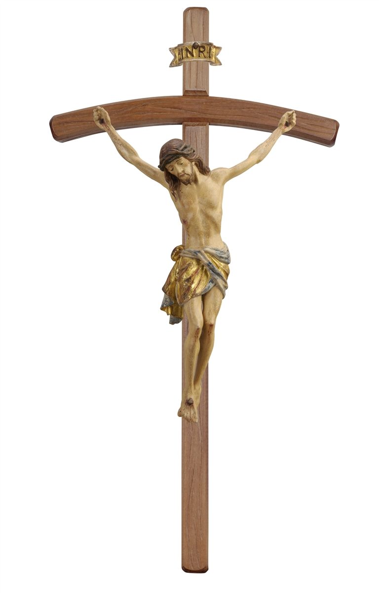 Christus Siena Balken gebogen dunkel