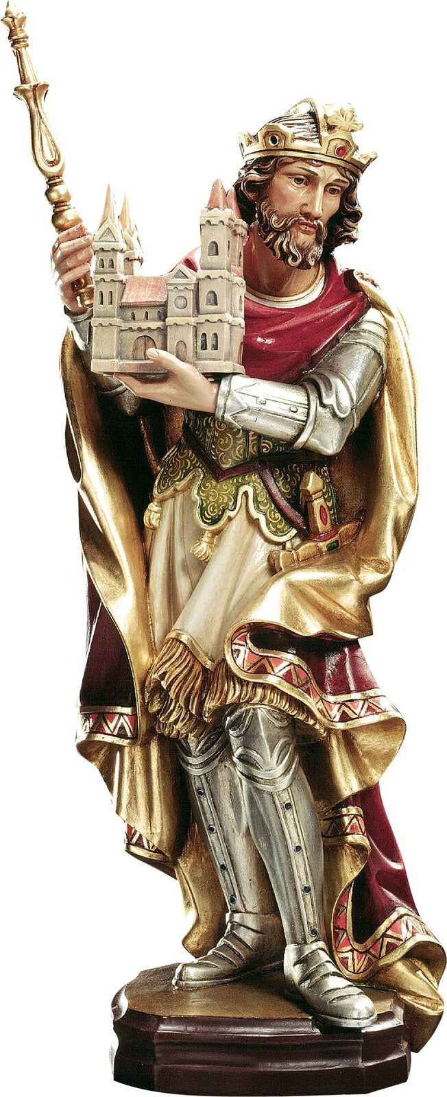 Hl. Heinrich mit Zepter und Dom