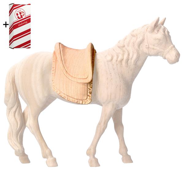 BE Sattel für Pferd stehend