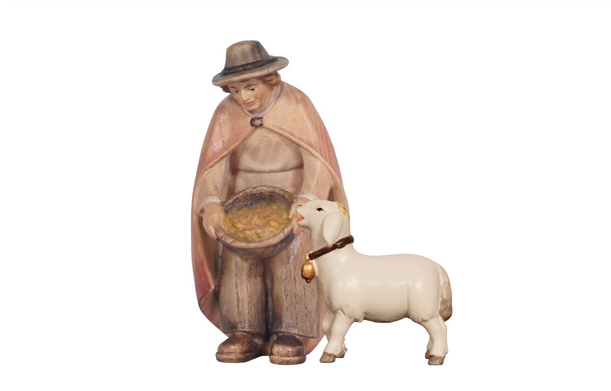 PE Fütterer mit Schaf