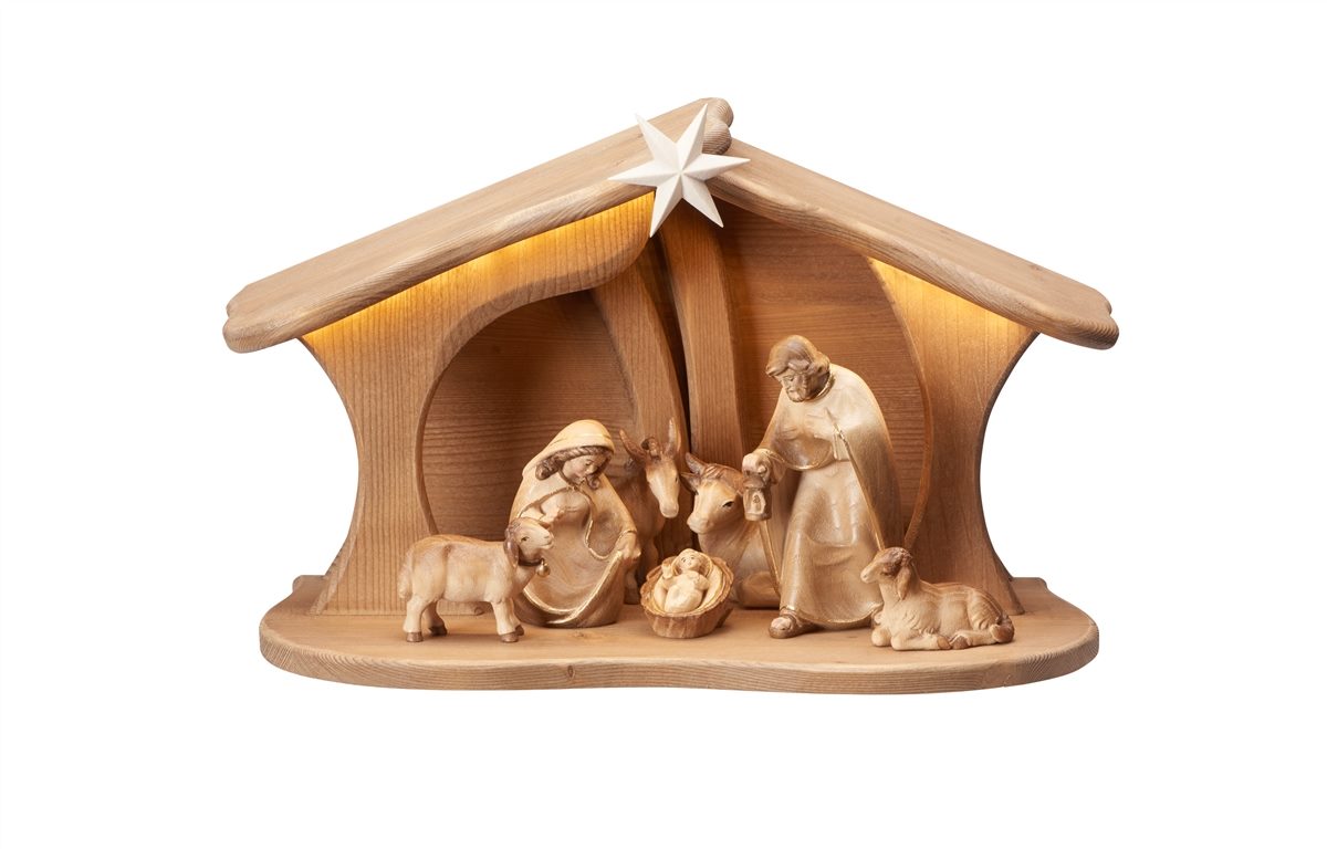 PE Set 9 teilig - Familienstall Luce Led