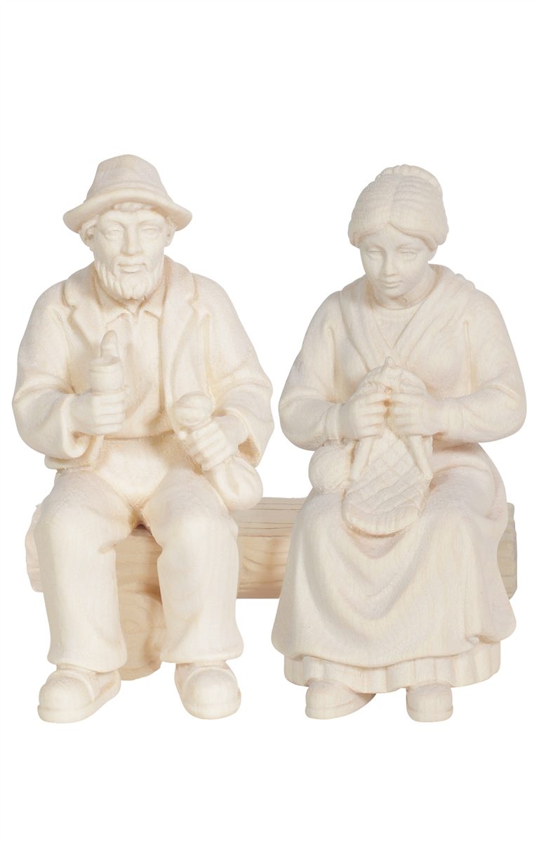 MA Oma u.Opa auf Bank