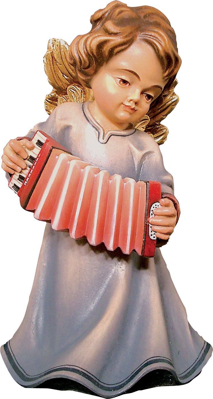 Weihnachtsengel mit Ziehharmonika