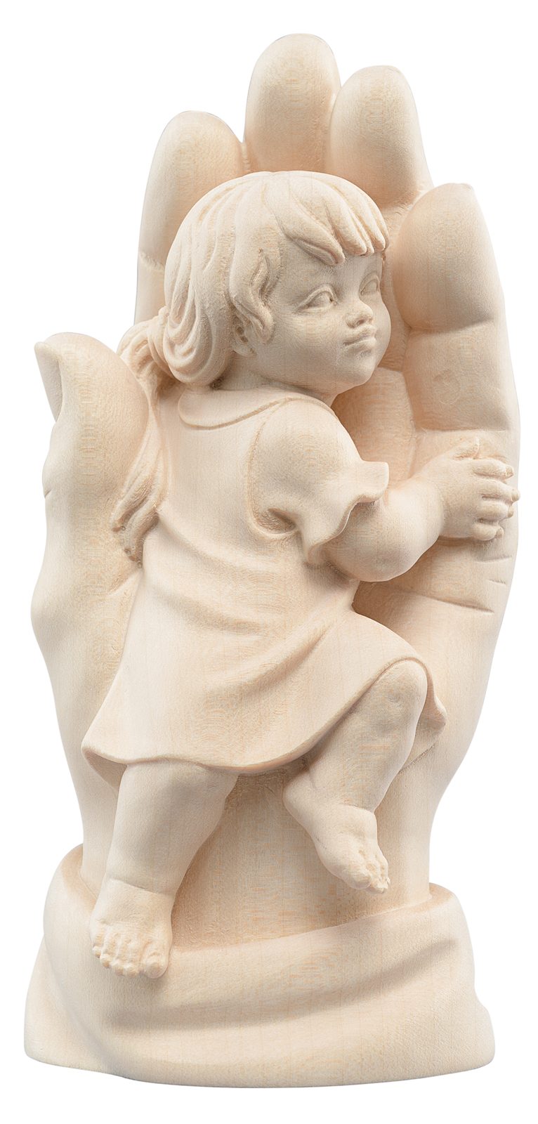Schützende Hand Mädchen