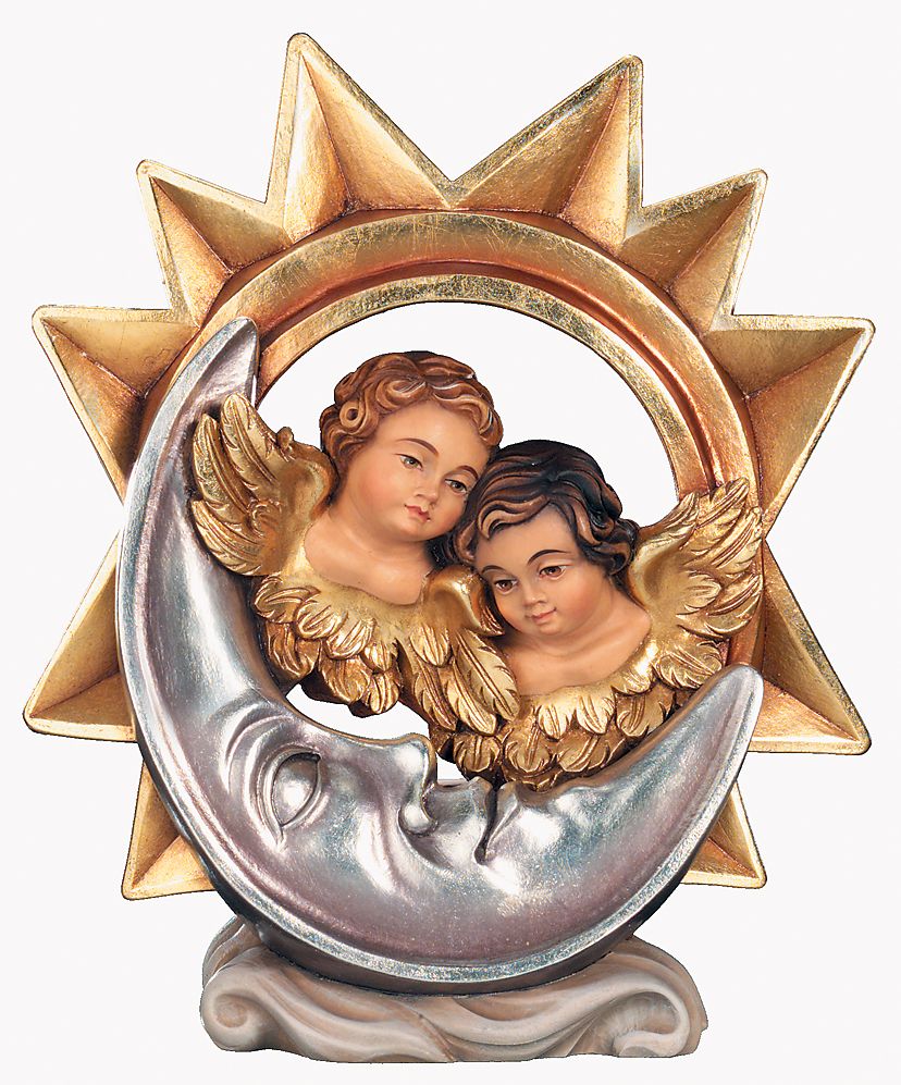 Stern mit Puttenköpfe