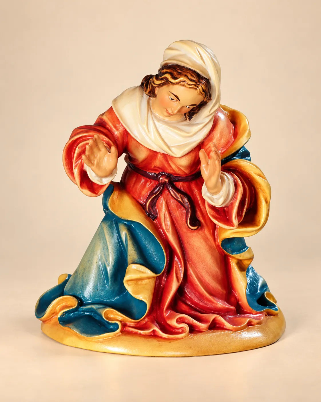 Barock Krippe Hl. Maria holzgeschnitzt