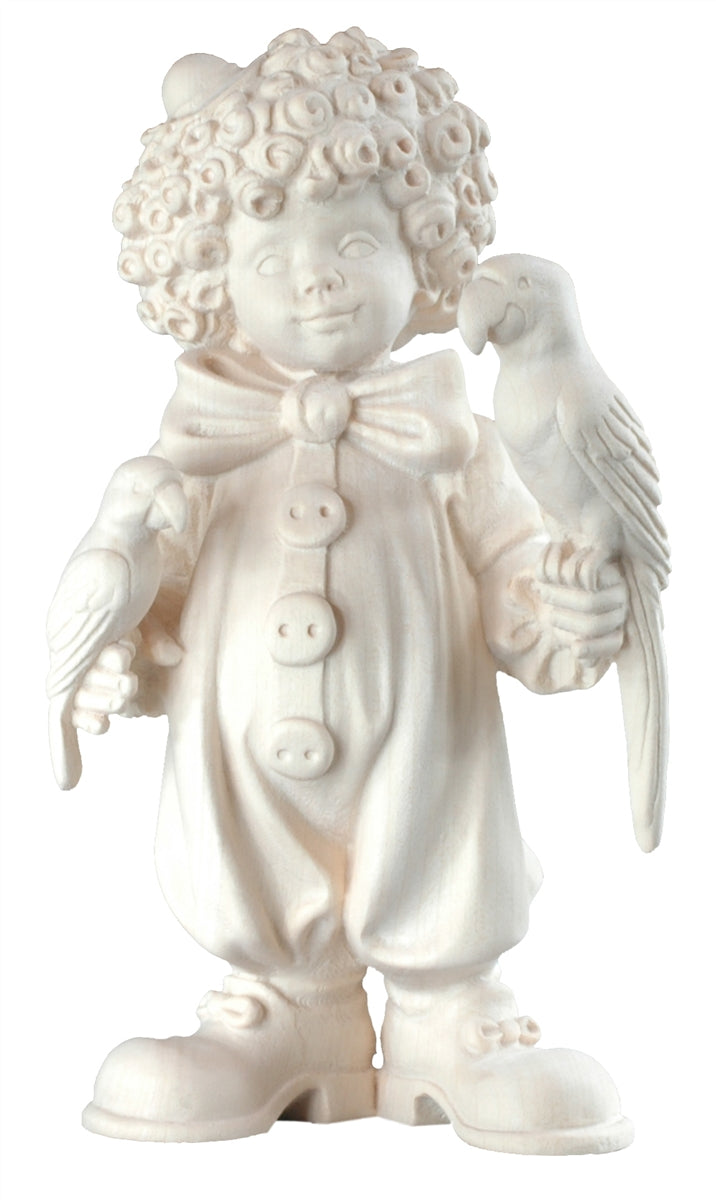 Babyclown mit Voegel