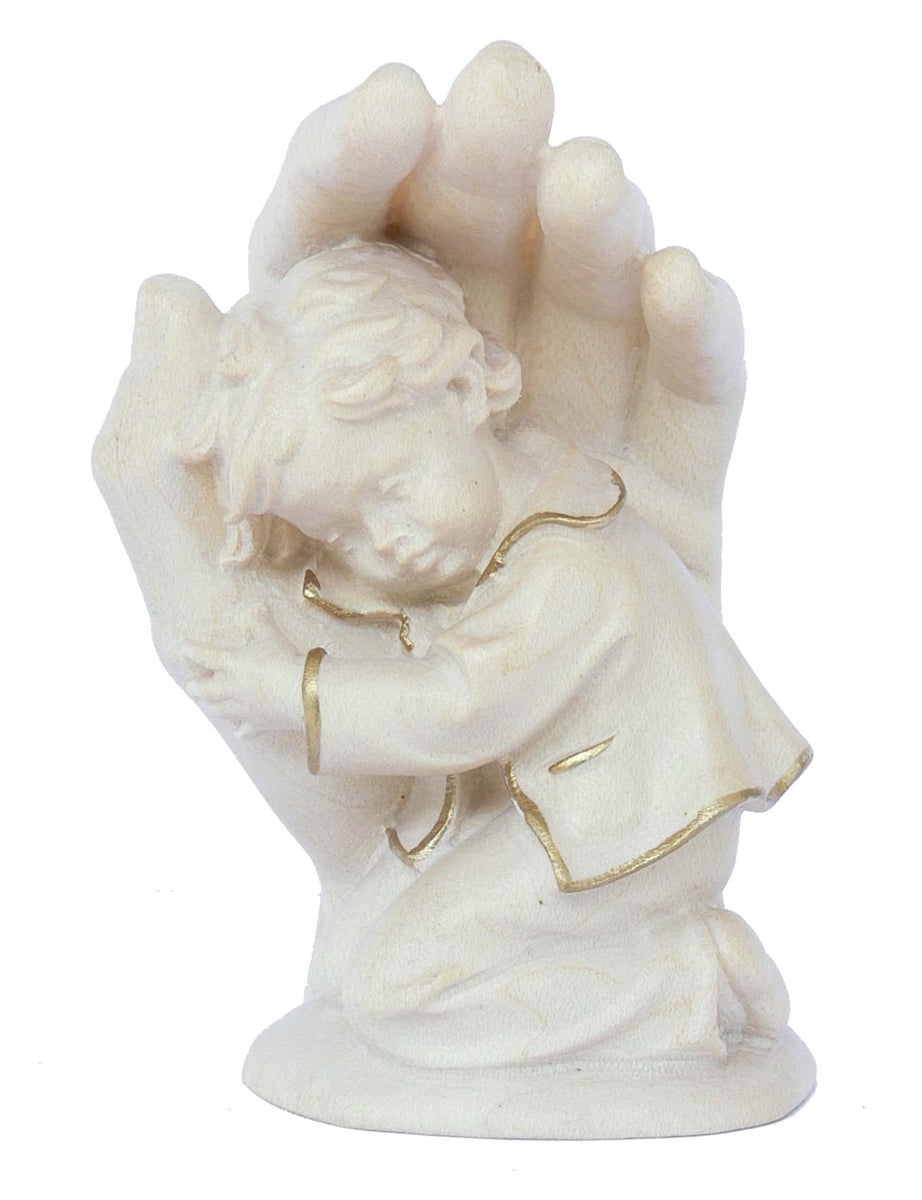 Schützende Hand Bub