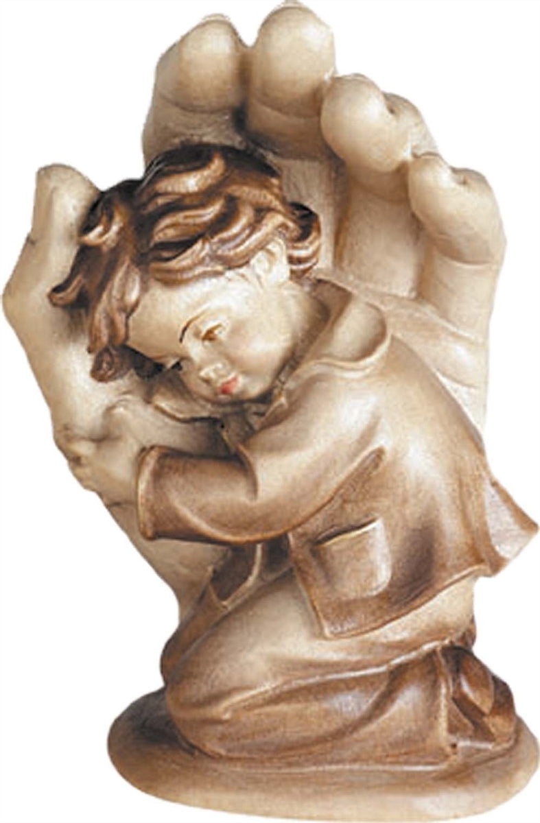 Schützende Hand Bub