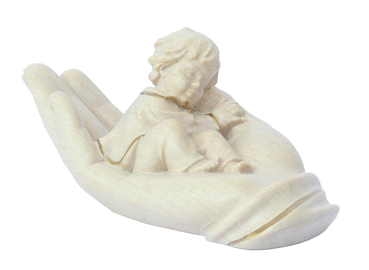 Schützende Hand Bub