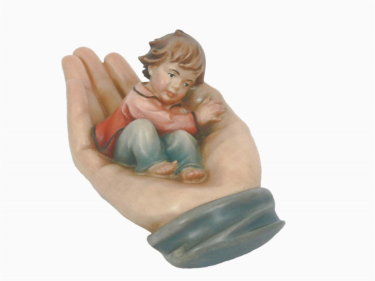 Schützende Hand Bub