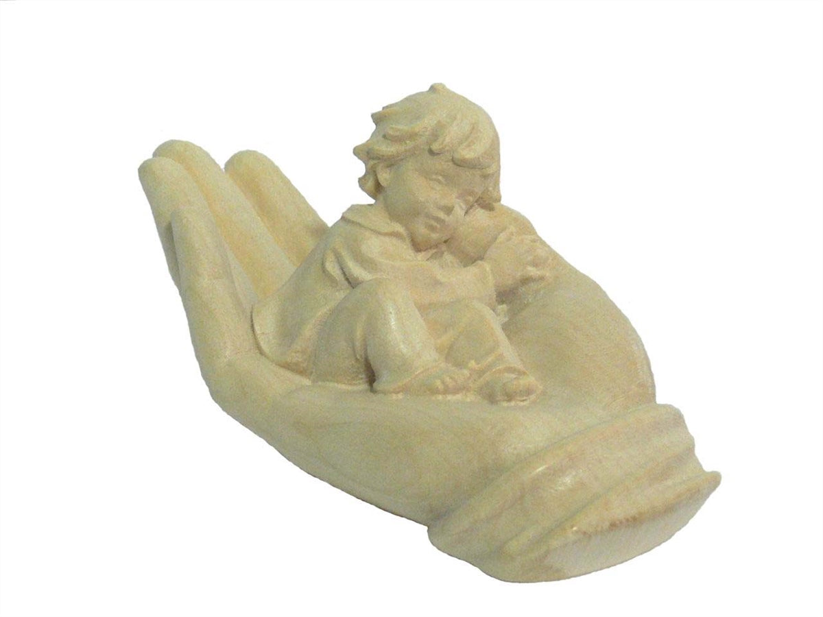 Schützende Hand Bub