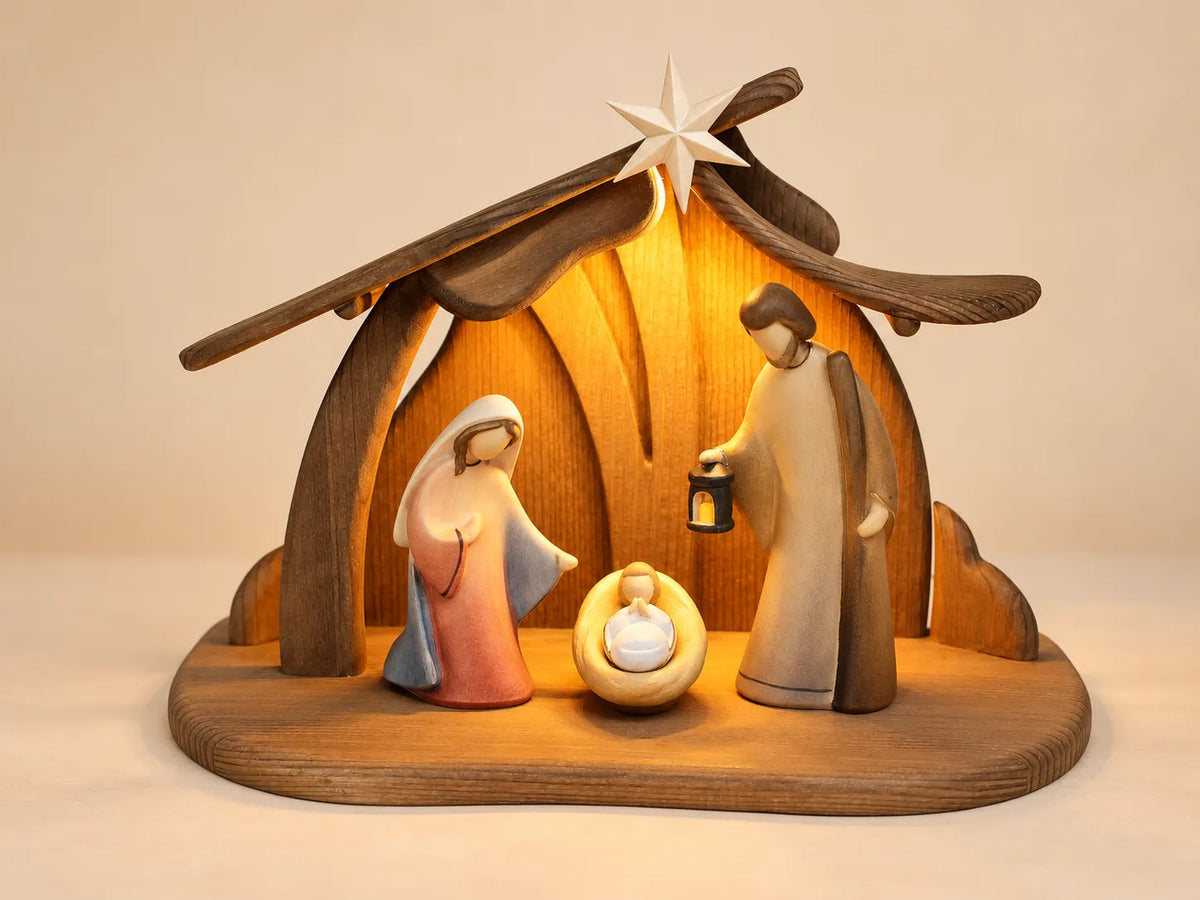 Krippenset-Leonardo-Krippe-5-Teile-Familienstall-PEMA-43