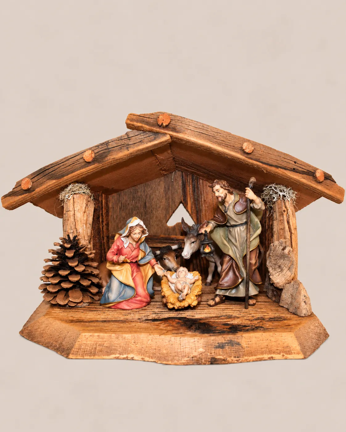 Krippenset-Ulrich-Krippe-7-teilig-Stall-Scheiderer-45c