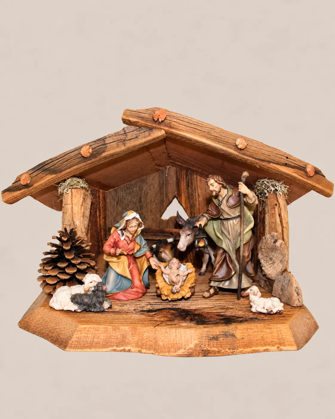 Krippenset-Ulrich-Krippe-9-teilig-Stall-Scheiderer-45