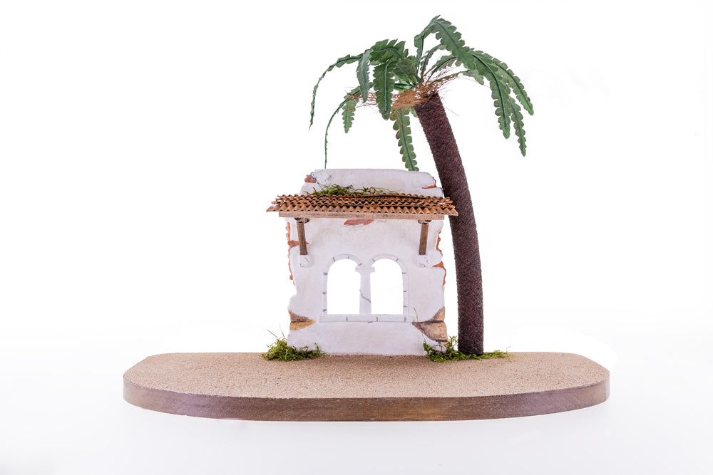 Orientalische Tempelmauer